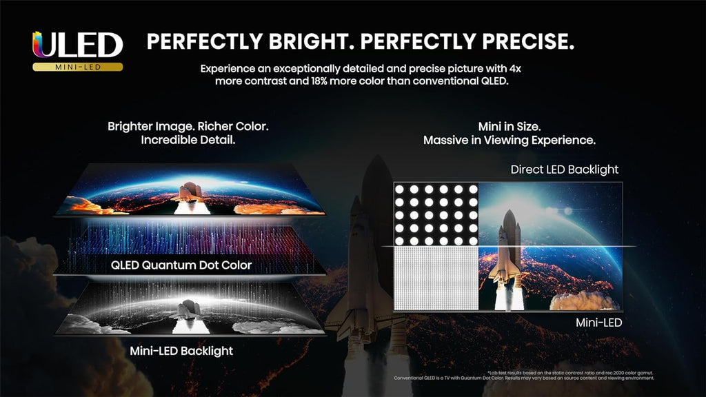 Hisense U7K 55" 4K ULED Mini-LED Android Smart TV