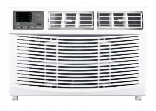 Impecca 8,000 BTU/h Electronically Controlled Window Air Conditioner with Remote